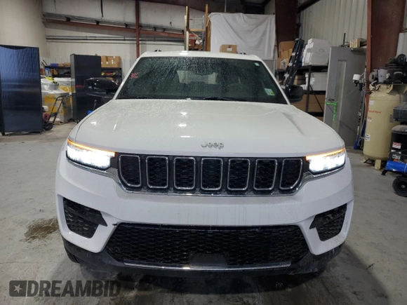 2024 Jeep Grand Cherokee Laredo X with VIN 1C4RJGAG2RC185995, listed as a Copart auction lot 56421785 with 19,068 mi miles and Salvage title. Bid and sale history available at DreamBid. Image 5.