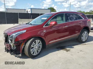 2018 Cadillac XT5 Premium Luxury FWD with VIN 1GYKNERSXJZ209846, listed as a Copart auction lot 62358205 with 53,232 mi miles and Salvage title. Bid and sale history available at DreamBid. Image 1.