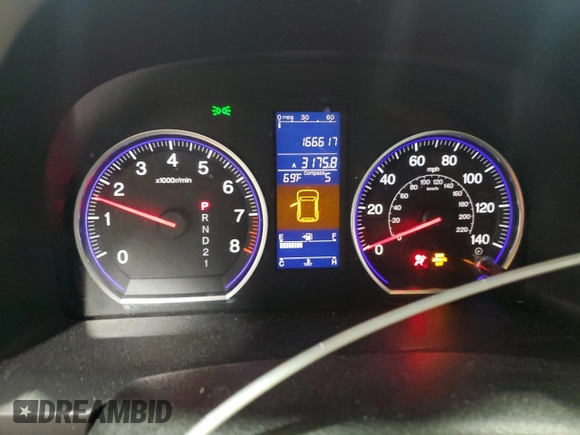 2011 Honda CR-V EX-L z VIN JHLRE4H74BC013467, wystawiony jako Copart lot #56919305 z przebiegiem 166 617 mil mil oraz Szkoda całkowita • Salvage title. Historia ofert i sprzedaży dostępna na DreamBid. Obrazek 9.