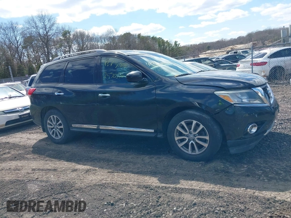 2015 Nissan Pathfinder SV with VIN 5N1AR2MM9FC625843, listed as a IAAI auction lot 41996006 with Not Provided miles and . Bid and sale history available at DreamBid. Image 12.