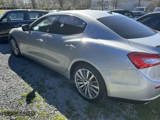 2015 Maserati Ghibli S Q4 with VIN ZAM57RTA8F1154318, listed as a IAAI auction lot 41713821 with 71,433 mi miles. Bid and sale history available at carsss.com. Image 3.