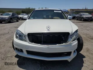 2008 Mercedes-Benz C 300 Sport with VIN WDDGF54X08F080142, listed as a Copart auction lot 62590415 with 55,448 mi miles and Salvage title. Bid and sale history available at DreamBid. Image 5.