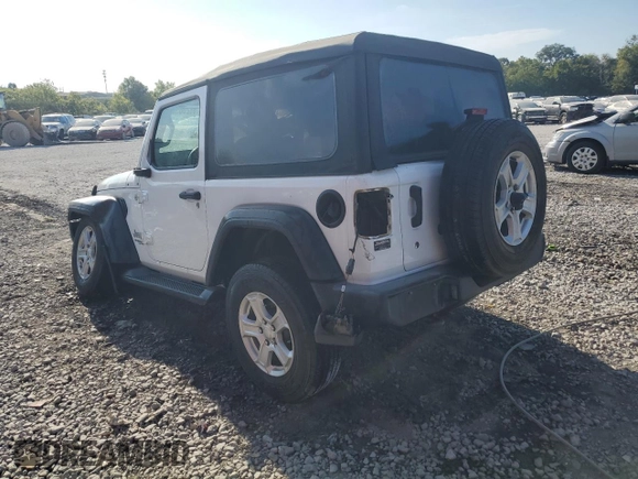 2018 Jeep Wrangler Sport with VIN 1C4GJXAG2JW276226, listed as a Copart auction lot 69206524 with 45,030 mi miles and Salvage Title. Bid and sale history available at DreamBid. Image 2.
