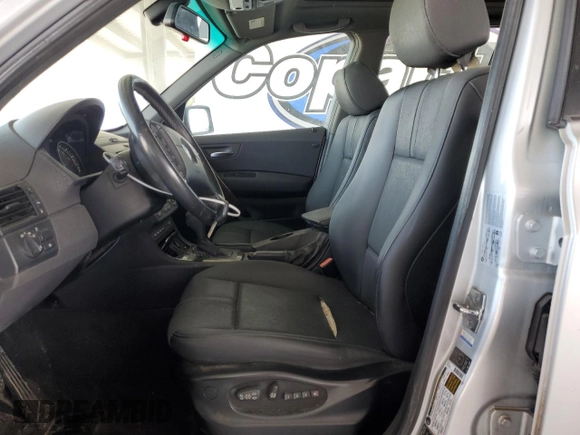 2005 BMW X3 3.0i with VIN WBXPA93485WD06369, listed as a Copart auction lot 53338435 with 102,443 mi miles and Clean Title. Bid and sale history available at carsss.com. Image 7.