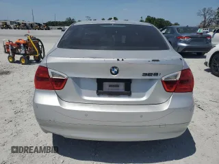 2008 BMW 3 Series 328i with VIN WBAVA37508NL48589, listed as a Copart auction lot 54542995 with 170,035 mi miles and Salvage Title. Bid and sale history available at DreamBid. Image 6.