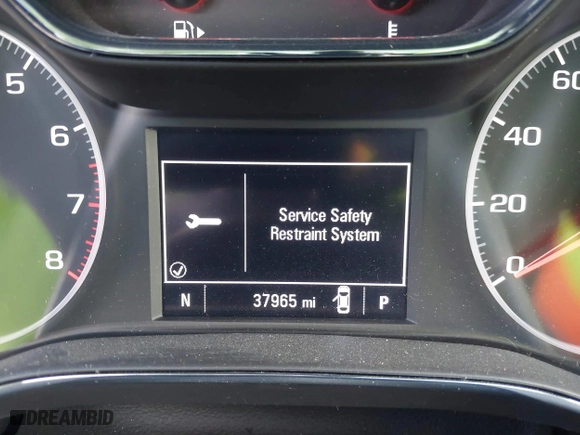 2019 Chevrolet Cruze Premier with VIN 1G1BF5SM6K7114379, listed as a IAAI auction lot 41425240 with 37,965 mi miles. Bid and sale history available at carsss.com. Image 15.