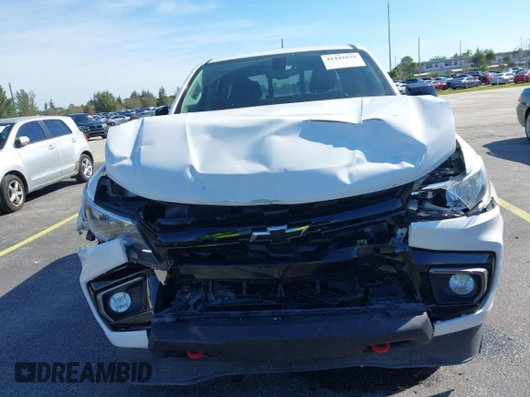 2021 Chevrolet Colorado 2WD LT with VIN 1GCGSCEN3M1276560, listed as a IAAI auction lot 41442039 with 82,538 mi miles. Bid and sale history available at carsss.com. Image 12.