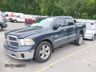 2018 Ram 1500 Big Horn with VIN 3C6RR7LT9JG230152, listed as a IAAI auction lot 40124859 with 120,700 mi miles. Bid and sale history available at carsss.com. Image 17.