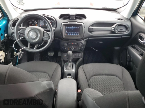 2020 Jeep Renegade Latitude with VIN ZACNJBBB0LPL34764, listed as a Copart auction lot 64985704 with 82,443 mi miles and Salvage title. Bid and sale history available at DreamBid. Image 8.