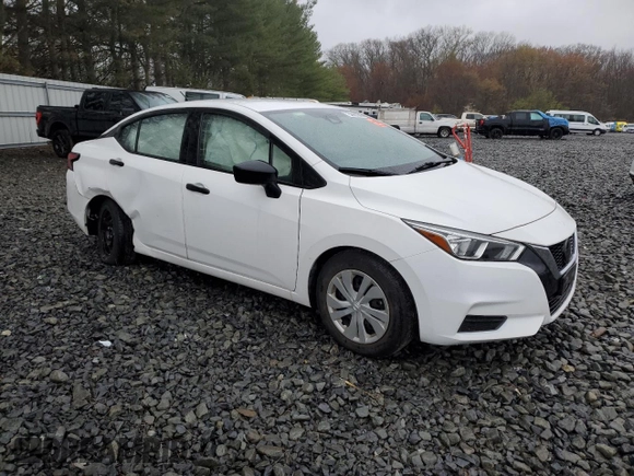 2020 Nissan Versa S with VIN 3N1CN8DV6LL831158, listed as a Copart auction lot 52693345 with 12,373 mi miles and Salvage Title. Bid and sale history available at carsss.com. Image 4.