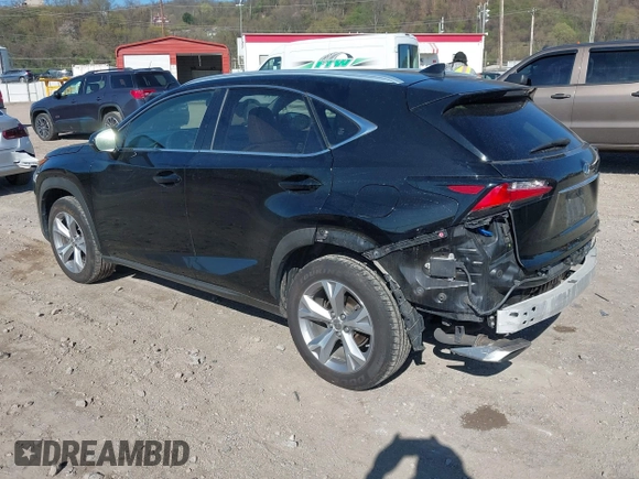 2017 Lexus NX 200t with VIN JTJYARBZ2H2062514, listed as a IAAI auction lot 42028766 with 132,942 mi miles and . Bid and sale history available at DreamBid. Image 3.