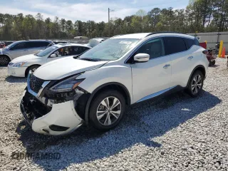 2024 Nissan Murano SV с VIN 5N1AZ2BJ9RC104599, выставлен на аукционе Copart как лот 50527795 с пробегом 33 215 миль миль и Списание • Salvage title. История ставок и продаж доступна на DreamBid. Изображение 1.