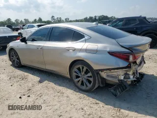 2020 Lexus ES 350 F Sport with VIN 58AGZ1B15LU051396, listed as a Copart auction lot 58450855 with 88,283 mi miles and Salvage title. Bid and sale history available at DreamBid. Image 2.