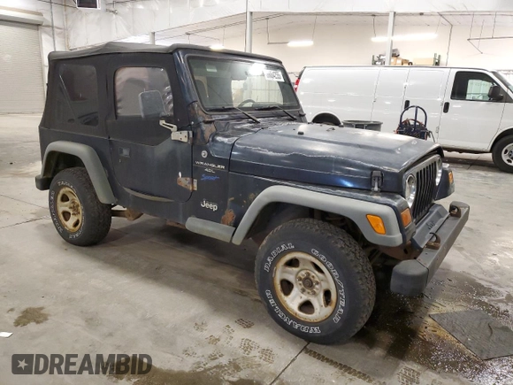 1997 Jeep Wrangler Sport with VIN 1J4FY19S8VP471139, listed as a Copart auction lot 60664255 with 126,710 mi miles and Clean title. Bid and sale history available at DreamBid. Image 4.