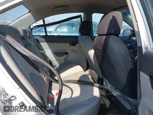 2011 Hyundai Accent GLS with VIN KMHCN4AC3BU608827, listed as a IAAI auction lot 41994266 with 226,912 mi miles. Bid and sale history available at carsss.com. Image 8.