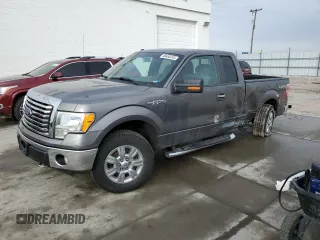 2012 Ford F-150 XL with VIN 1FTFX1EF1CFC58120, listed as a Copart auction lot 46493245 with 174,596 mi miles and Salvage Title. Bid and sale history available at carsss.com. Image 1.