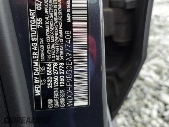 2014 Mercedes-Benz E 550 Sport with VIN WDDHF9BB0EA977408, listed as a Copart auction lot 81741644 with 156,607 mi miles and Salvage Title. Bid and sale history available at DreamBid. Image 14.