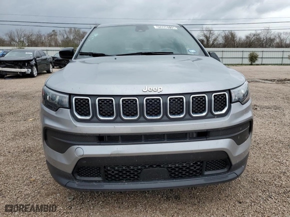 2024 Jeep Compass Sport with VIN 3C4NJDAN7RT578889, listed as a Copart auction lot 45008715 with 8,830 mi miles and Clean Title. Bid and sale history available at carsss.com. Image 5.
