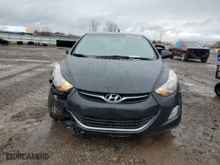 2012 Hyundai Elantra GLS PZEV with VIN KMHDH4AE1CU272139, listed as a Copart auction lot 51156395 with 181,303 mi miles and Salvage Title. Bid and sale history available at carsss.com. Image 5.
