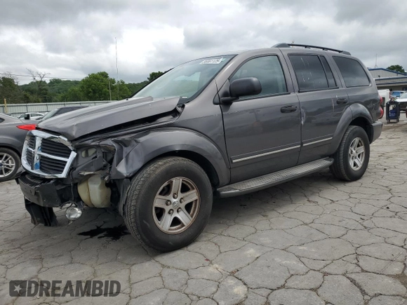2004 Dodge Durango Limited z VIN 1D4HD58N54F217005, wystawiony jako Copart lot #56061125 z przebiegiem 185 114 mil mil oraz Szkoda całkowita • Salvage title. Historia ofert i sprzedaży dostępna na DreamBid. Obrazek 1.
