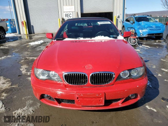 2006 BMW 3 Series 325Ci with VIN WBABW33466PG99531, listed as a Copart auction lot 44598935 with 127,505 mi miles and Salvage Title. Bid and sale history available at carsss.com. Image 5.