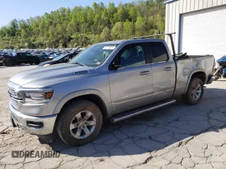 2019 Ram 1500 Laramie with VIN 1C6SRFDT5KN713298, listed as a Copart auction lot 51713624 with 118,908 mi miles and Salvage Title. Bid and sale history available at carsss.com. Image 1.