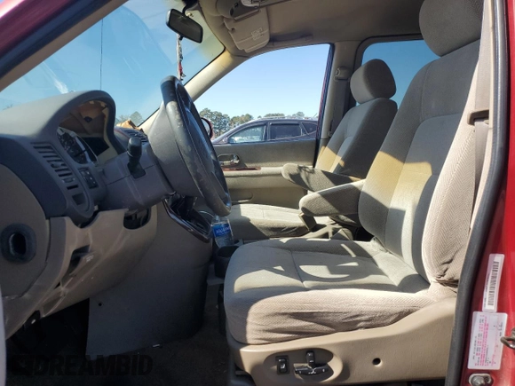 2003 Kia Sedona LX with VIN KNDUP131636364111, listed as a Copart auction lot 77393214 with 0 mi miles and Salvage Title. Bid and sale history available at carsss.com. Image 7.