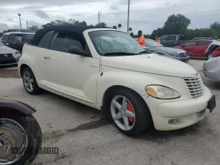 2005 Chrysler PT Cruiser GT with VIN 3C3AY75S25T337168, listed as a Copart auction lot 74942944 with 0 mi miles and Salvage Title. Bid and sale history available at carsss.com. Image 4.