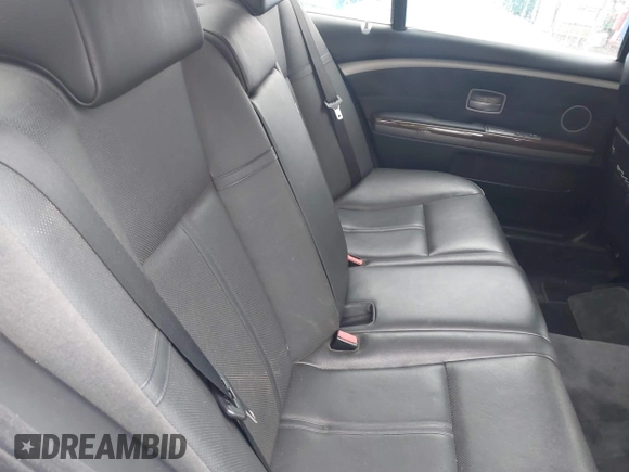 2008 BMW 7 Series 750Li with VIN WBAHN83518DT77870, listed as a IAAI auction lot 41963717 with 86,108 mi miles and . Bid and sale history available at carsss.com. Image 8.