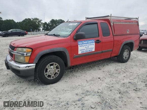 2008 Chevrolet Colorado LS with VIN 1GCCS19E588170007, listed as a Copart auction lot 61768984 with 254,036 mi miles and Clean Title. Bid and sale history available at carsss.com. Image 1.