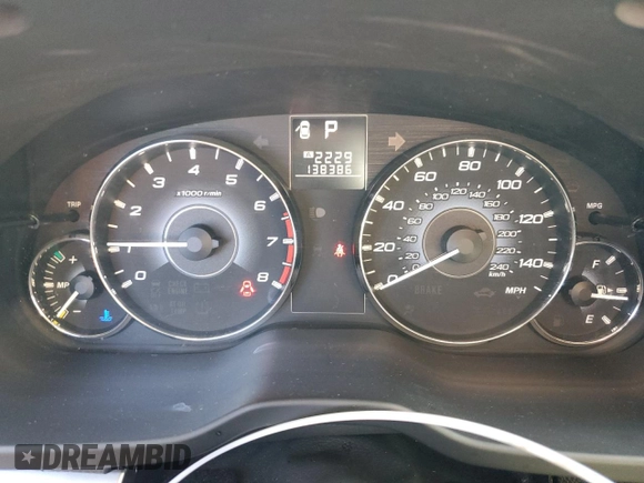 2010 Subaru Legacy Premium All-Weather Anniversary with VIN 4S3BMBH67A3227851, listed as a Copart auction lot 84031834 with 138,386 mi miles and Salvage title. Bid and sale history available at DreamBid. Image 9.