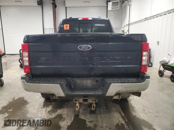 2022 Ford F-250 XL with VIN 1FT7W2BN7NEC97912, listed as a Copart auction lot 57784455 with 74,699 mi miles and Salvage title. Bid and sale history available at DreamBid. Image 6.