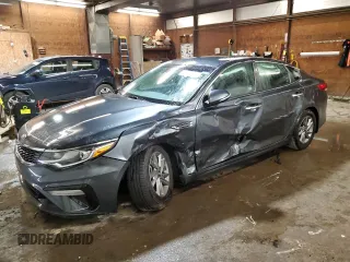 2020 Kia Optima LX with VIN 5XXGT4L35LG422559, listed as a Copart auction lot 63306465 with 44,412 mi miles and Salvage title. Bid and sale history available at DreamBid. Image 1.