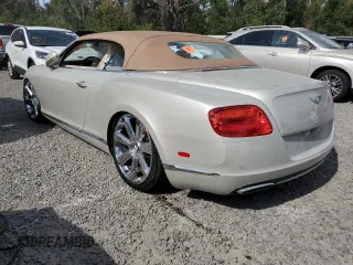 2013 Bentley Continental GT with VIN SCBGR3ZA5DC080940, listed as a Copart auction lot 79669524 with Not Provided miles and Salvage Title. Bid and sale history available at DreamBid. Image 2.