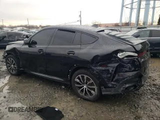 2021 BMW X6 xDrive40i with VIN 5UXCY6C00M9G43276, listed as a Copart auction lot 83149214 with 0 mi miles and Salvage Title. Bid and sale history available at carsss.com. Image 2.