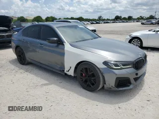 2023 BMW 5 Series 530i with VIN WBA53BH08PWY14852, listed as a Copart auction lot 60322765 with 15,425 mi miles and Clean title. Bid and sale history available at DreamBid. Image 4.