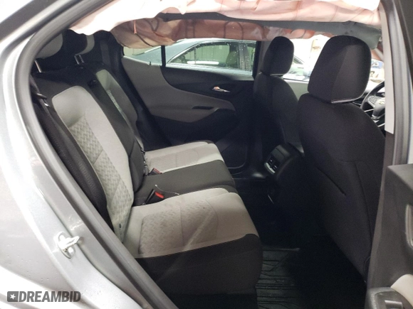 2024 Chevrolet Equinox LS with VIN 3GNAXHEG7RL365299, listed as a Copart auction lot 46737645 with 5,136 mi miles and Salvage Title. Bid and sale history available at carsss.com. Image 10.