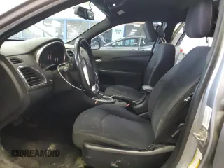 2014 Chrysler 200 Touring with VIN 1C3CCBBBXEN185333, listed as a Copart auction lot 57068685 with 130,402 mi miles and Salvage title. Bid and sale history available at DreamBid. Image 7.