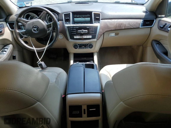 2015 Mercedes-Benz M 350 with VIN 4JGDA5HB2FA529997, listed as a Copart auction lot 59504795 with 69,872 mi miles and Salvage title. Bid and sale history available at DreamBid. Image 8.