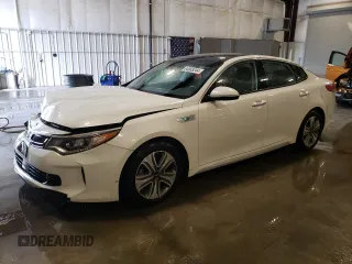 2018 Kia Optima Hybrid EX with VIN KNAGU4LE8J5022654, listed as a Copart auction lot 64665244 with 39,187 mi miles and Salvage Title. Bid and sale history available at carsss.com. Image 1.