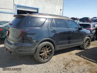 2019 Ford Explorer Sport with VIN 1FM5K8GT0KGA73308, listed as a Copart auction lot 71674294 with 63,206 mi miles and Salvage Title. Bid and sale history available at carsss.com. Image 3.