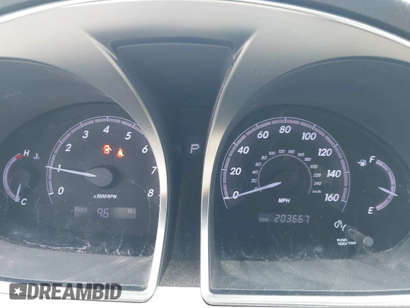 2011 Toyota Avalon with VIN 4T1BK3DB4BU371508, listed as a IAAI auction lot 41916559 with 203,667 mi miles and . Bid and sale history available at carsss.com. Image 7.