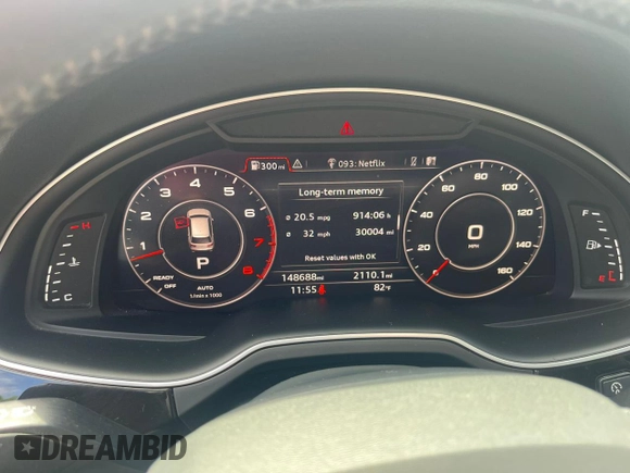 2017 Audi Q7 Prestige with VIN WA1VABF77HD014978, listed as a Copart auction lot 65847145 with 148,688 mi miles and Clean title. Bid and sale history available at DreamBid. Image 8.