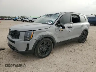 2022 Kia Telluride SX with VIN 5XYP5DHC4NG212410, listed as a Copart auction lot 49376975 with 48,905 mi miles and Salvage Title. Bid and sale history available at carsss.com. Image 1.