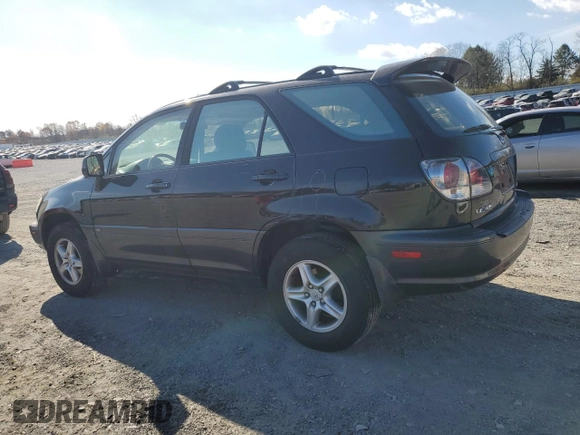 2002 Lexus RX 300 with VIN JTJHF10U820235921, listed as a Copart auction lot 79263424 with 172,959 mi miles and Salvage Title. Bid and sale history available at carsss.com. Image 2.