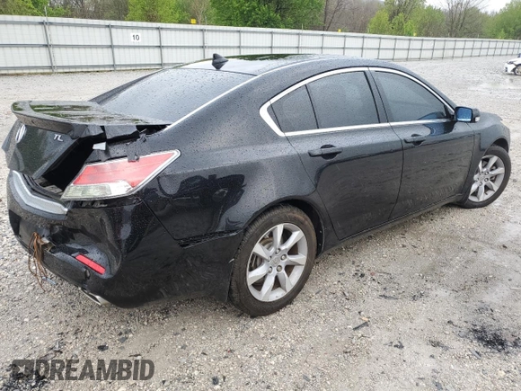 2012 Acura TL Tech Auto with VIN 19UUA8F51CA008513, listed as a Copart auction lot 51058075 with 128,464 mi miles and Salvage Title. Bid and sale history available at carsss.com. Image 3.
