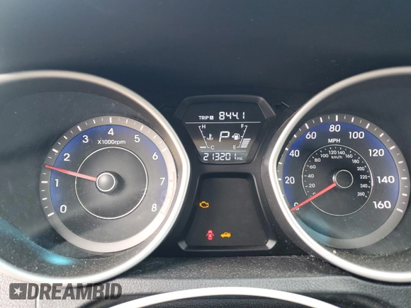 2014 Hyundai Elantra z VIN KMHDH6AH5EU027708, wystawiony jako Copart lot #49994285 z przebiegiem 213 201 mil mil oraz Tytuł czysty. Historia ofert i sprzedaży dostępna na DreamBid. Obrazek 9.