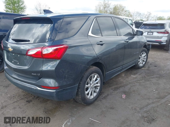 2019 Chevrolet Equinox LT with VIN 2GNAXUEV8K6102708, listed as a IAAI auction lot 42124895 with 71,945 mi miles and . Bid and sale history available at DreamBid. Image 4.