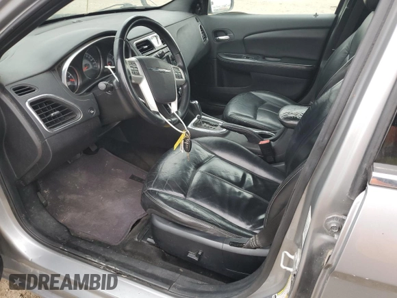 2014 Chrysler 200 Limited with VIN 1C3CCBCGXEN180191, listed as a Copart auction lot 55049045 with 153,921 mi miles and Salvage Title. Bid and sale history available at carsss.com. Image 7.