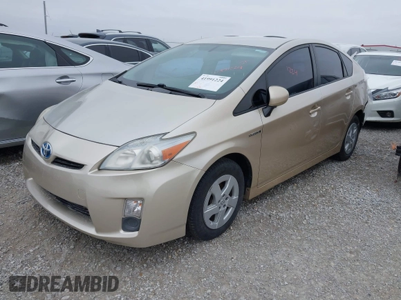 2011 Toyota Prius I with VIN JTDKN3DU7B0265204, listed as a IAAI auction lot 41991224 with 175,675 mi miles. Bid and sale history available at carsss.com. Image 2.